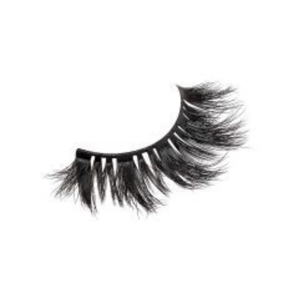 Kiss Super Charged Mink Effect Lashes - Intense Black